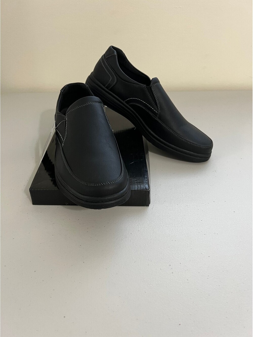 Aston Marc Men's Galt Casual Slip-on Shoe - Black